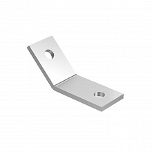 STRUT-пластина угловая 135гр. 2 отверстия EKF STRUT-пластина угловая 135гр. 2 отверстия EKF