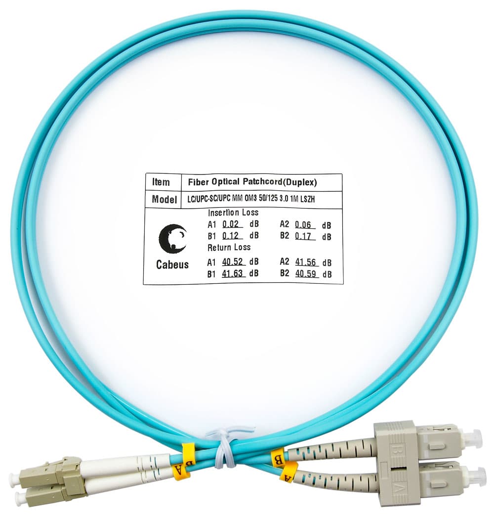 Cabeus FOP-50-LC-SC-2m