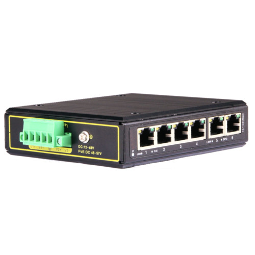 Коммутатор Gigalink GL-SW-F001-04P-I (100 Base-TX (100 мбит/с), Без SFP портов)