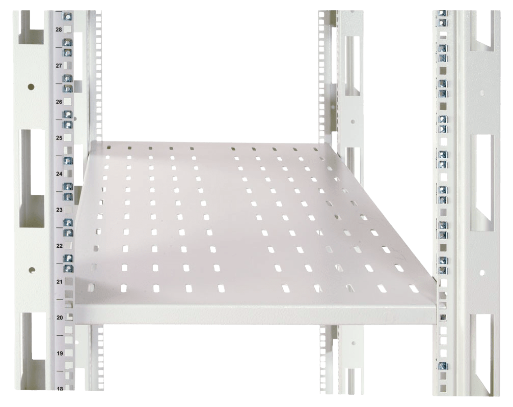 Полка перфорированная, глубина 580 мм