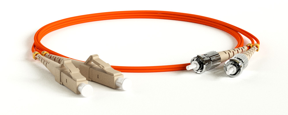 Hyperline FC-D2-62-LC/PR-ST/PR-H-15M-LSZH-OR