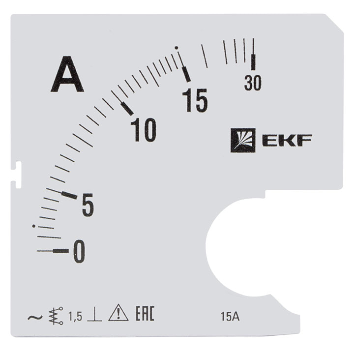 Шкала сменная для A961 15/5А-1,5 EKF