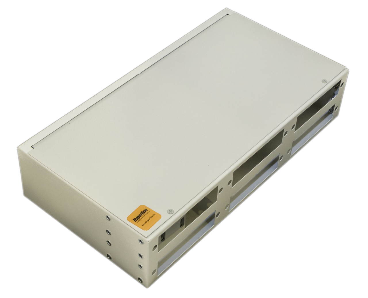 Hyperline FO-19R-2U-6xSLT-W140H42-48UN-GY