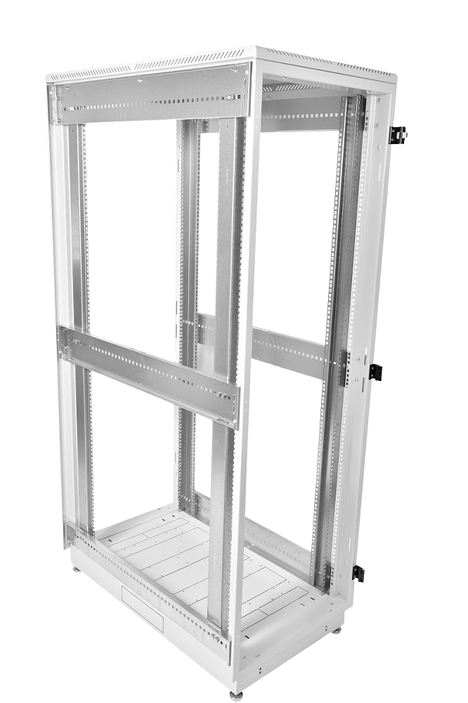 Шкаф телекоммуникационный напольный 47U (600 × 800) дверь металл
