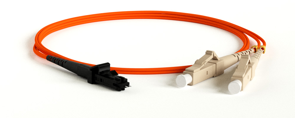 Hyperline FC-D2-62-LC/PR-MTRJM/PR-H-3M-LSZH-OR