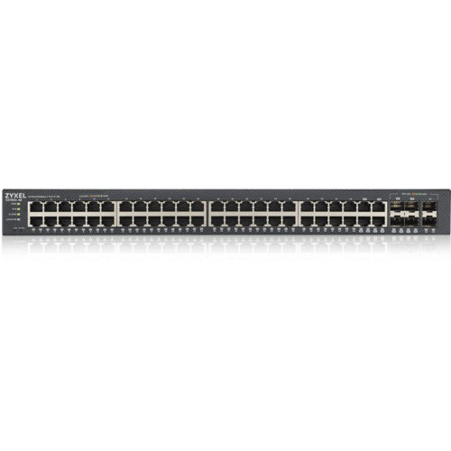 Коммутатор Zyxel NebulaFlex GS1920-48V2-EU0101F (1000 Base-TX (1000 мбит/с), 4 SFP порта)