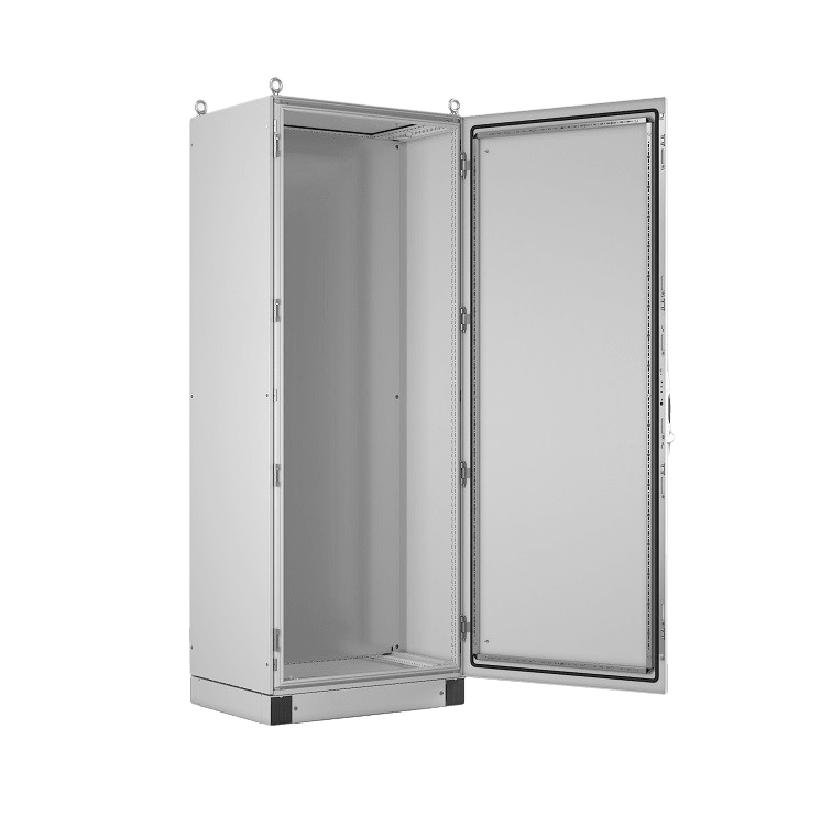 Корпус промышленного электротехнического шкафа IP65 (В1800 × Ш600 × Г600) EMS c одной дверью