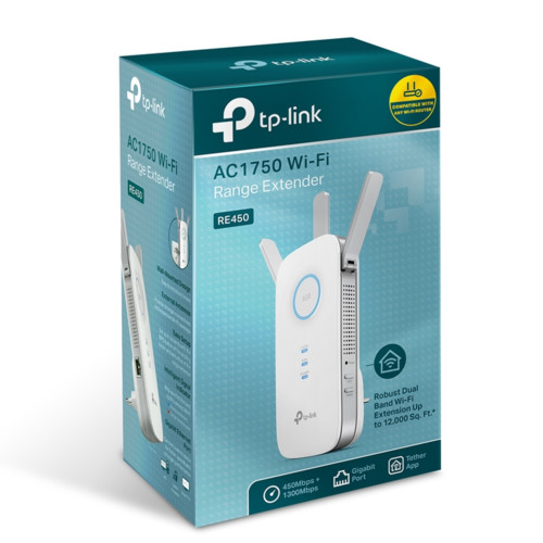 WiFi точка доступа TP-Link усилитель Wi-Fi сигнала RE450