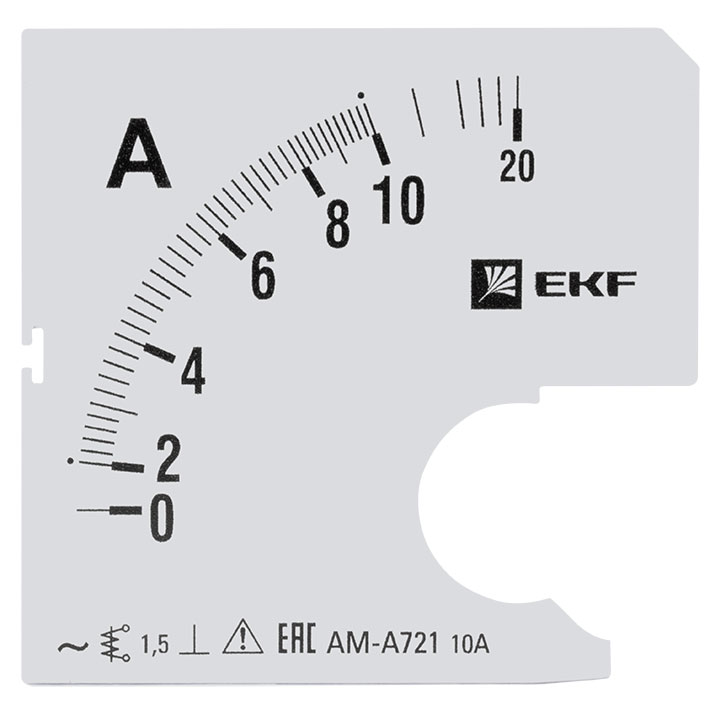 Шкала сменная для A721 10/5А-1,5 EKF