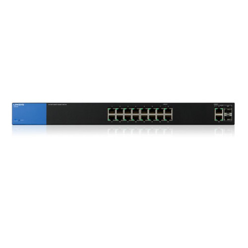 Коммутатор Linksys LGS318-eu (1000 Base-TX (1000 мбит/с), 2 SFP порта)