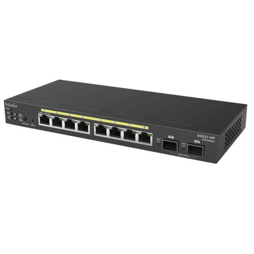 Коммутатор EnGenius EGS2110P (1000 Base-TX (1000 мбит/с), 2 SFP порта)