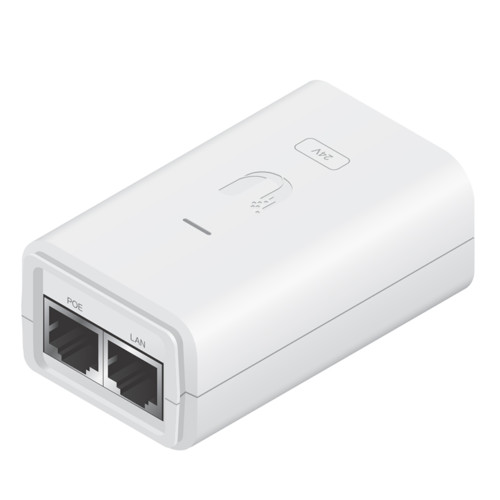 Аксессуар для сетевого оборудования Ubiquiti  POE-48-24W-WH (Адаптер)