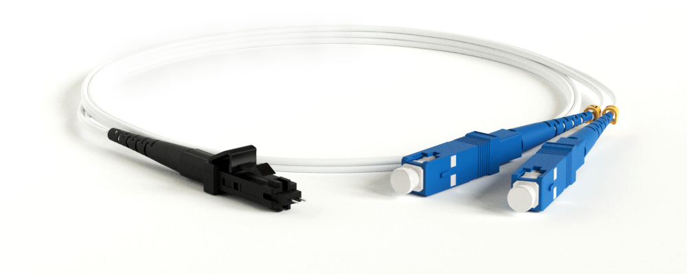 Hyperline FC-D2-9A1-MTRJM/UR-SC/UR-H-1M-LSZH-WH