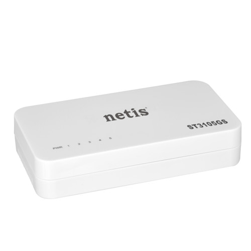 Коммутатор Netis ST3105GS (1000 Base-TX (1000 мбит/с), Без SFP портов)