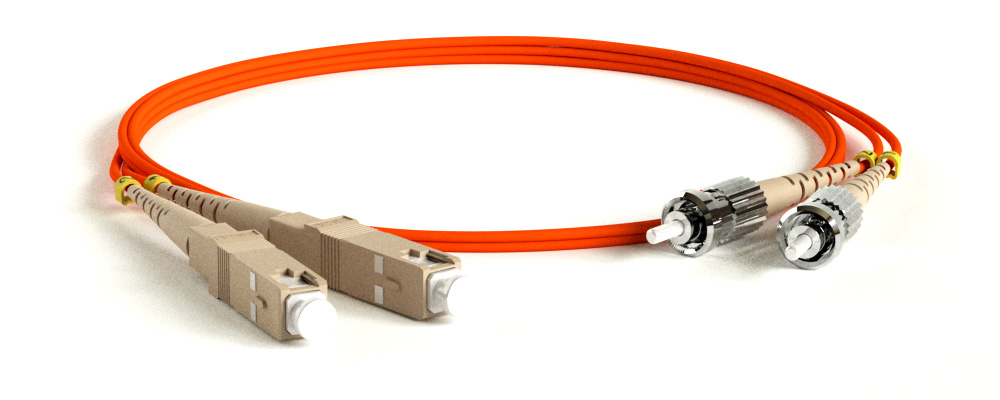 Hyperline FC-D2-62-SC/PR-ST/PR-H-5M-LSZH-OR