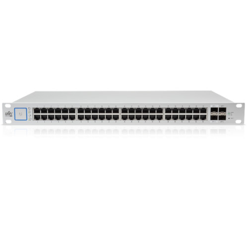 Коммутатор Ubiquiti  US-48-500W (1000 Base-TX (1000 мбит/с), 4 SFP порта)