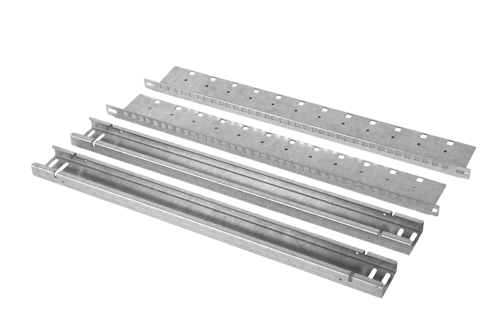 Комплект направляющих 15U для шкафов серии EMS шириной 600 мм.