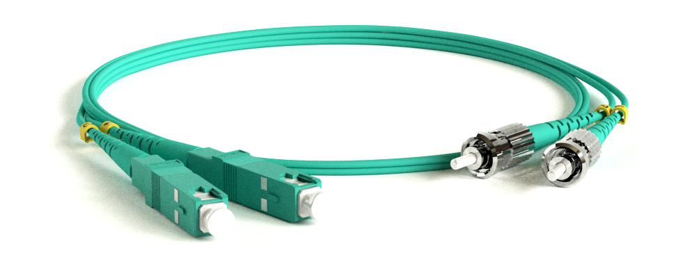 Hyperline FC-D2-503-SC/PR-ST/PR-H-10M-LSZH-AQ