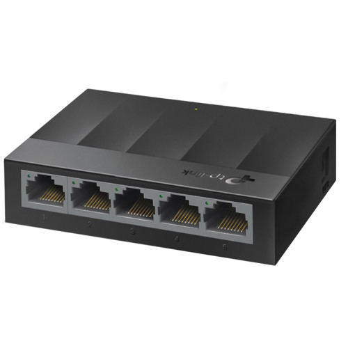 Коммутатор TP-Link LS1005G (1000 Base-TX (1000 мбит/с), Без SFP портов)