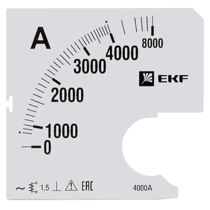Шкала сменная для A961 4000/5А-1,5 EKF