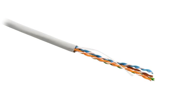 Hyperline UUTP4-C5E-S24-IN-LSZH-BK-305