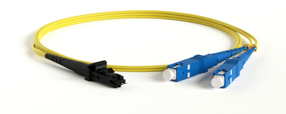Hyperline FC-D2-9-MTRJM/UR-SC/UR-H-3M-LSZH-YL