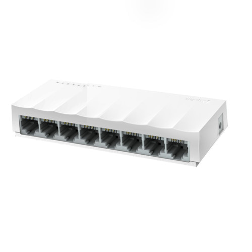 Коммутатор TP-Link LS1008 (100 Base-TX (100 мбит/с), Без SFP портов)