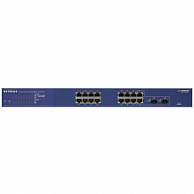 Коммутатор NETGEAR GS716T-300EUS (1000 Base-TX (1000 мбит/с), 2 SFP порта)