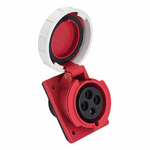 Роз. стац. внутр.угл. 4142 3Р+РЕ 16А 380В IP67 EKF
