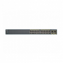 Коммутатор Cisco WS-C2960+24TC-S Catalyst 2960 WS-C2960+24TC-S (100 Base-TX (100 мбит/с))