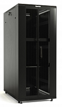 Шкаф телекоммуникационный напольный Hyperline TTB-3266-DD-RAL9004 19" 32U 600x600x1610мм