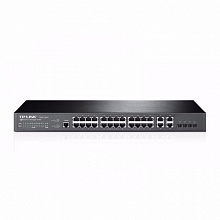 Коммутатор TP-Link T2500-28TC (100 Base-TX (100 мбит/с), Без SFP портов)