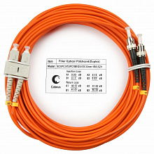 Шнур оптический duplex SC-ST 62,5/125 mm 15м LSZH