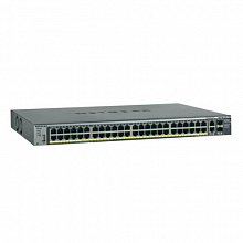 Коммутатор NETGEAR FSM7250P-100NES (1000 Base-TX (1000 мбит/с), 2 SFP порта)