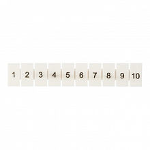 Маркеры для JXB-ST 2,5 с нумерацией 1-10 (10 шт.) EKF Маркеры для JXB-ST 2,5 с нумерацией 1-10 (10 шт.) EKF