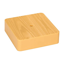 Коробка разветвительная KMP-030-032 (100х100х28) светл. дер. EKF PROxima