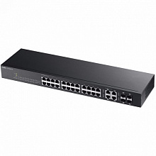 Коммутатор Zyxel GS1920-24 GS1920-24-EU0101F (1000 Base-TX (1000 мбит/с), 4 SFP порта)