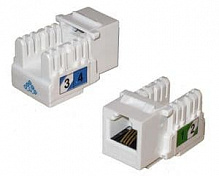 Модуль Keystone  SNL-dual6p4c3 19" кабель 3  белый