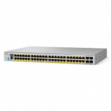 Коммутатор Cisco Catalyst 2960L WS-C2960L-48PQ-LL (1000 Base-TX (1000 мбит/с), 4 SFP порта)