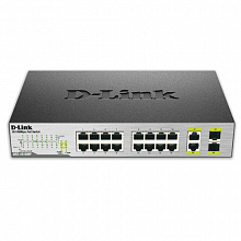 Коммутатор D-link DES-1018P A2A DES-1018P/A2A (100 Base-TX (100 мбит/с), Без SFP портов)