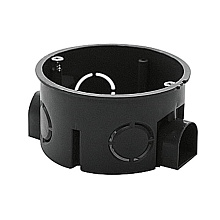 Коробка установочная приборная КМТ-010-044 со стык. узлами и саморезами для твердых стен (71х42) EKF