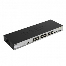 Коммутатор D-link DGS-1210-28/ME/P/B1A (1000 Base-TX (1000 мбит/с), Без SFP портов)