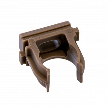 Крепеж-клипса под темное дерево d25мм (10шт.) Plast EKF