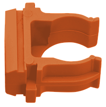 Крепеж-клипса оранжевая d25мм  (10шт.) EKF