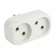 Разветв. 2 гн. б/з плоский 6А 250B EKF