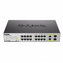 Коммутатор D-link DES-1018P DES-1018P/A1A (100 Base-TX (100 мбит/с), 2 SFP порта)