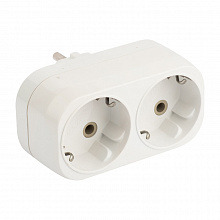 Разветв. 2 гн. с/з плоский 16А 250B EKF