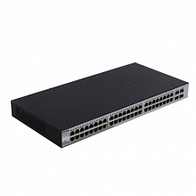 Коммутатор D-link DES-1210-52/C1A (100 Base-TX (100 мбит/с), 2 SFP порта)