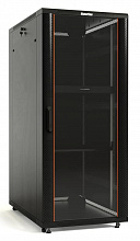 Шкаф телекоммуникационный напольный Hyperline TTB-2761-AS-RAL9004 19" 27U 600x1000x1388мм