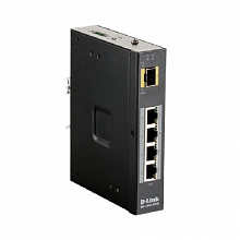 Коммутатор D-link DIS-100G-5PSW/A1A (1000 Base-TX (1000 мбит/с), 1 SFP порт)